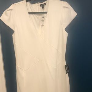 Express tulip sleeve sheath dress